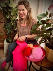 Roze breien met Agnes - Verbinden voor diversiteit